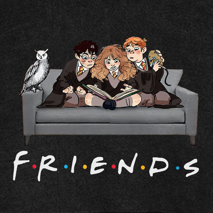 True friends Funny Nerdy Vintage Distressed Hoodie