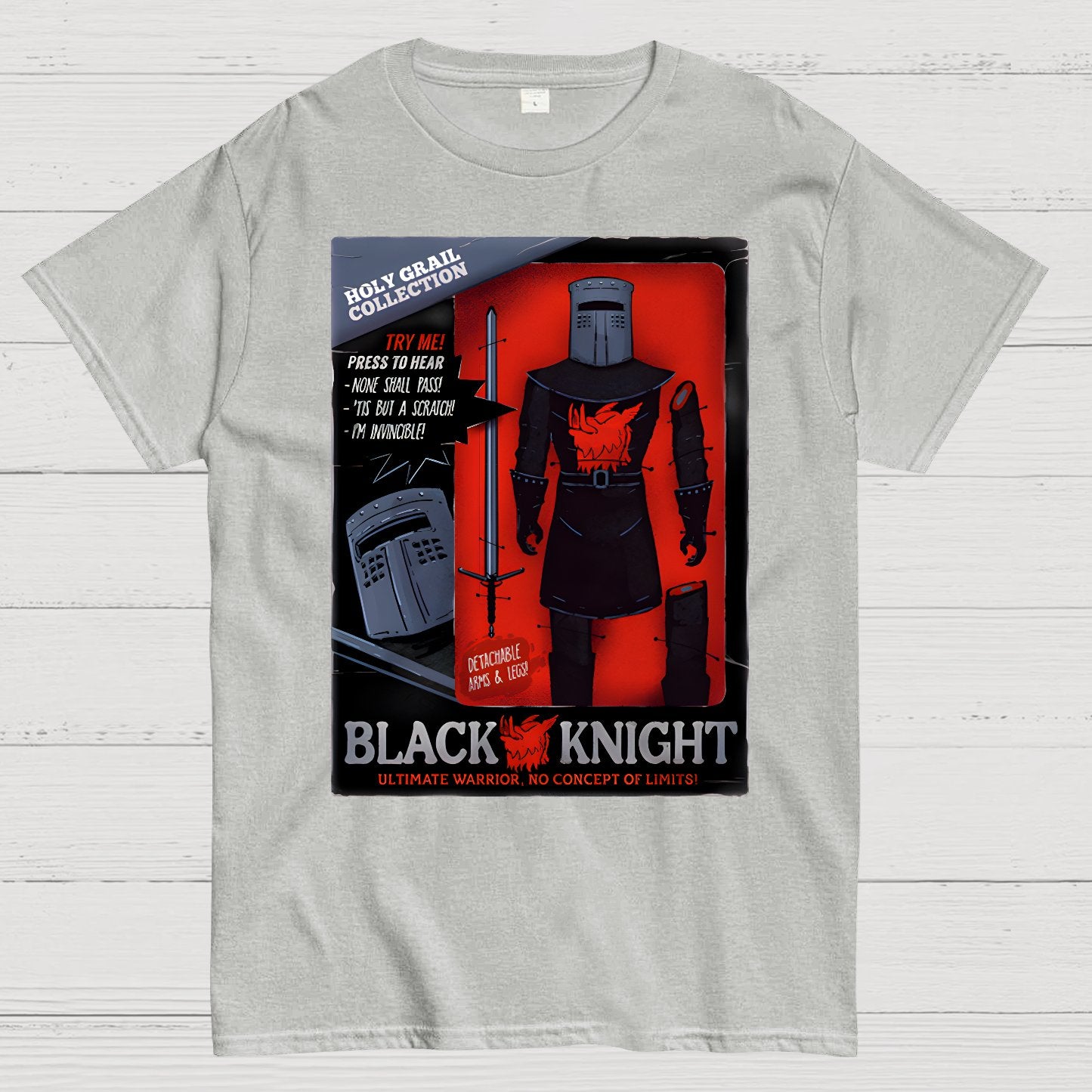 Limited Edition Knight Figure Geek T-Shirt