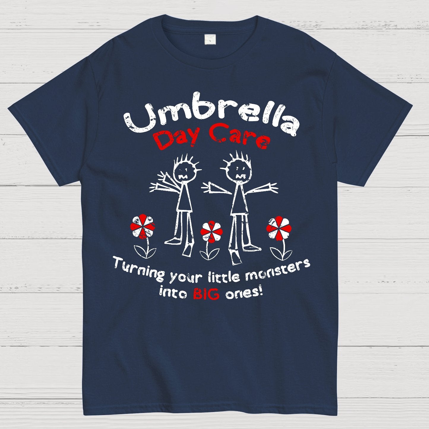 Umbrella Day Care Geek T-Shirt