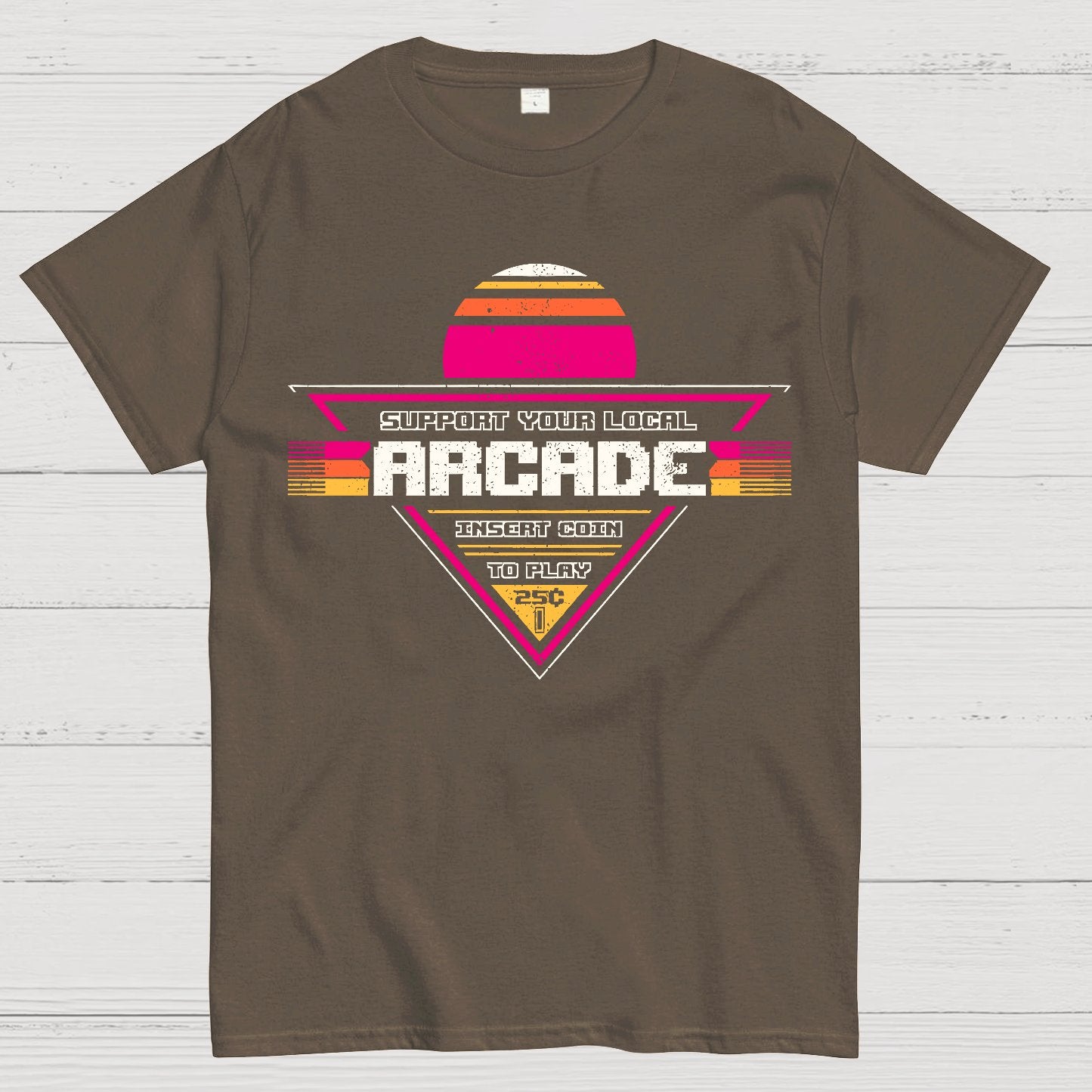 Support Your Local Arcade Geek T-Shirt