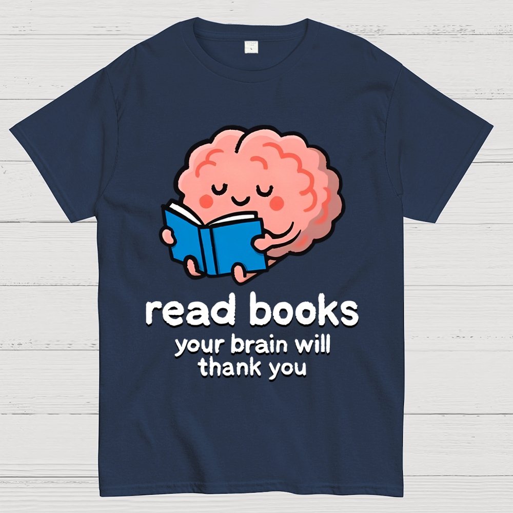 Books for your Brain Geek T-Shirt