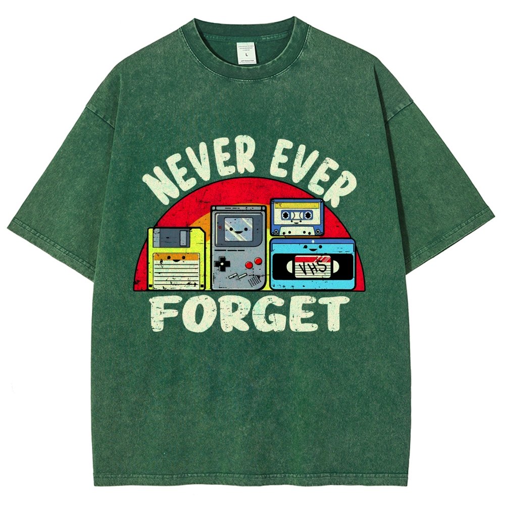 Never Forget Vintage Distressed T-shirt