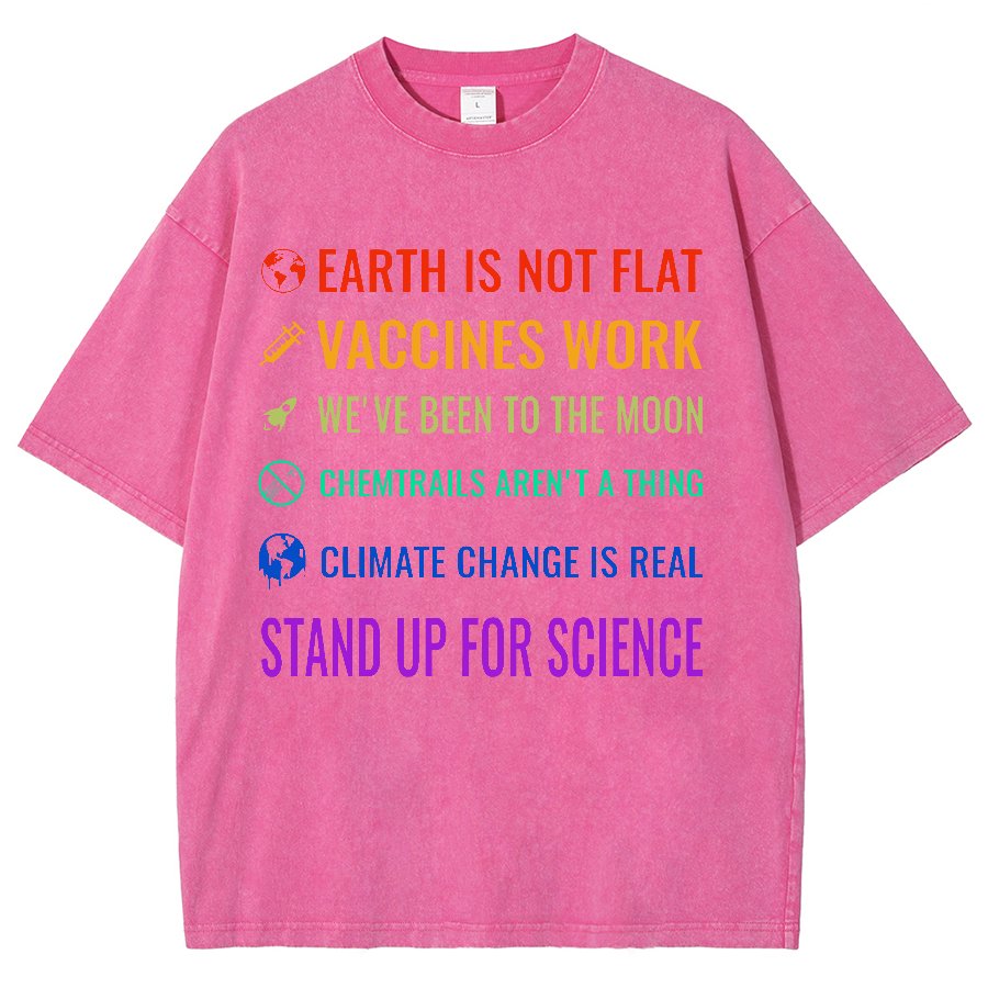 Stand Up For Science! Vintage Distressed T-shirt