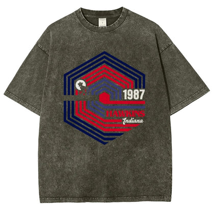 Stranger 87 Vintage Distressed T-shirt