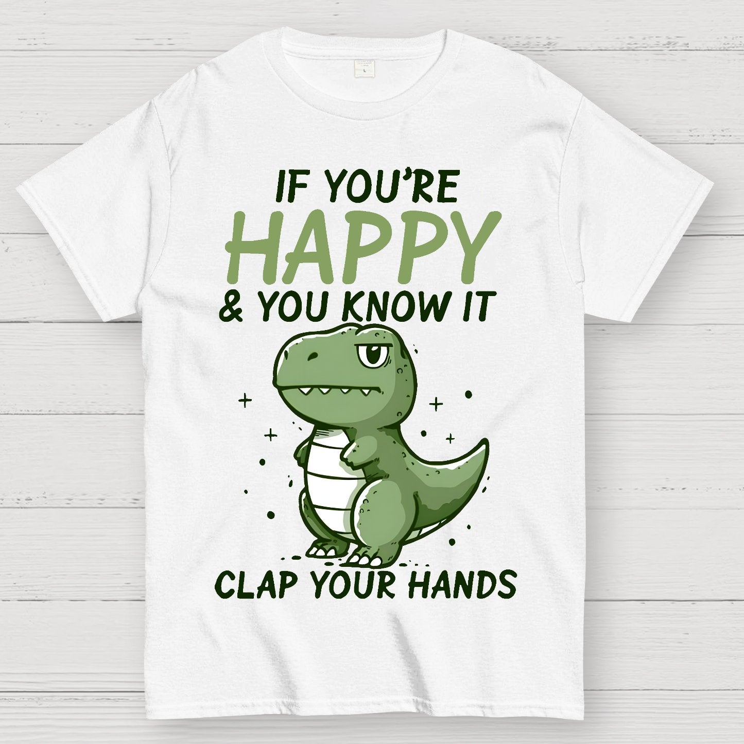 If you are happy, clap your Geek T-Shirt