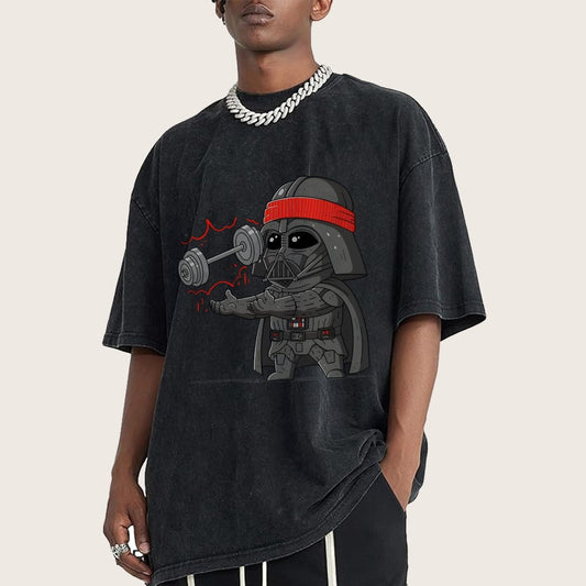 Forced To Lift Vintage Distressed T-shirt