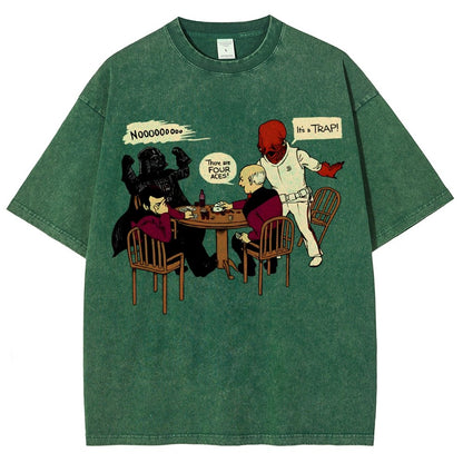 Poker Game Vintage Distressed T-shirt