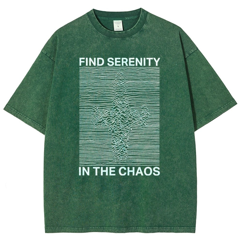 Serenity In Chaos Vintage Distressed T-shirt