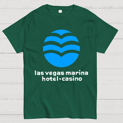 Marina Hotel & Casino - Vintage Las Vegas Unisex Geek T-Shirt