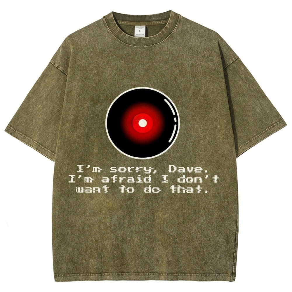 An Introvert's Odyssey I‘m sorry dave Vintage Distressed T-shirt