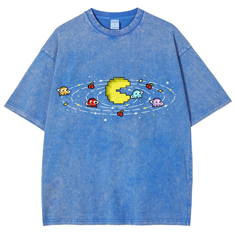 Ghost Orbit Vintage Distressed T-shirt