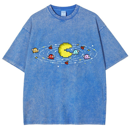 Ghost Orbit Vintage Distressed T-shirt