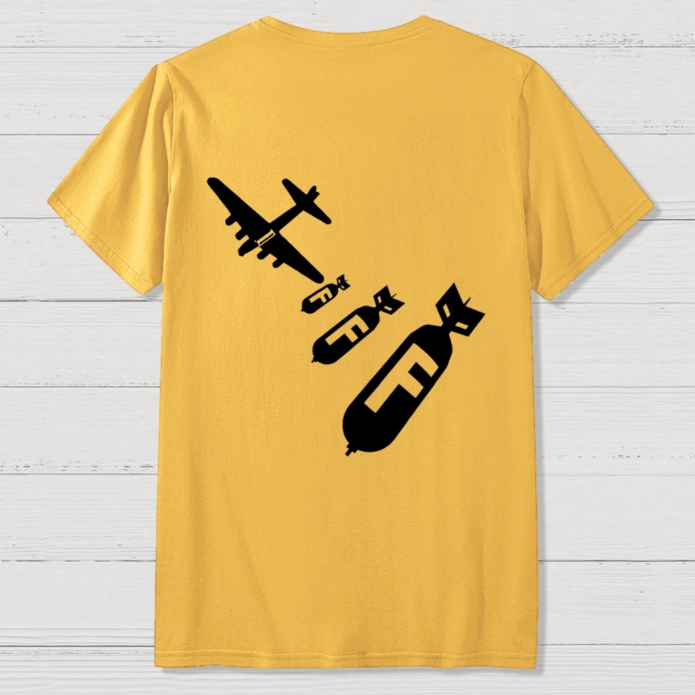 Funny - Dropping F Bombs Front And Back Printing Geek T-Shirt