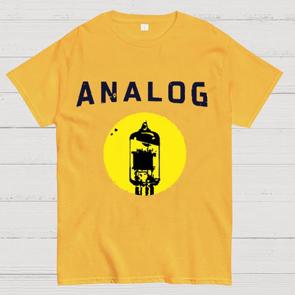 Vacuum Tube Analog Distressed Geek T-Shirt