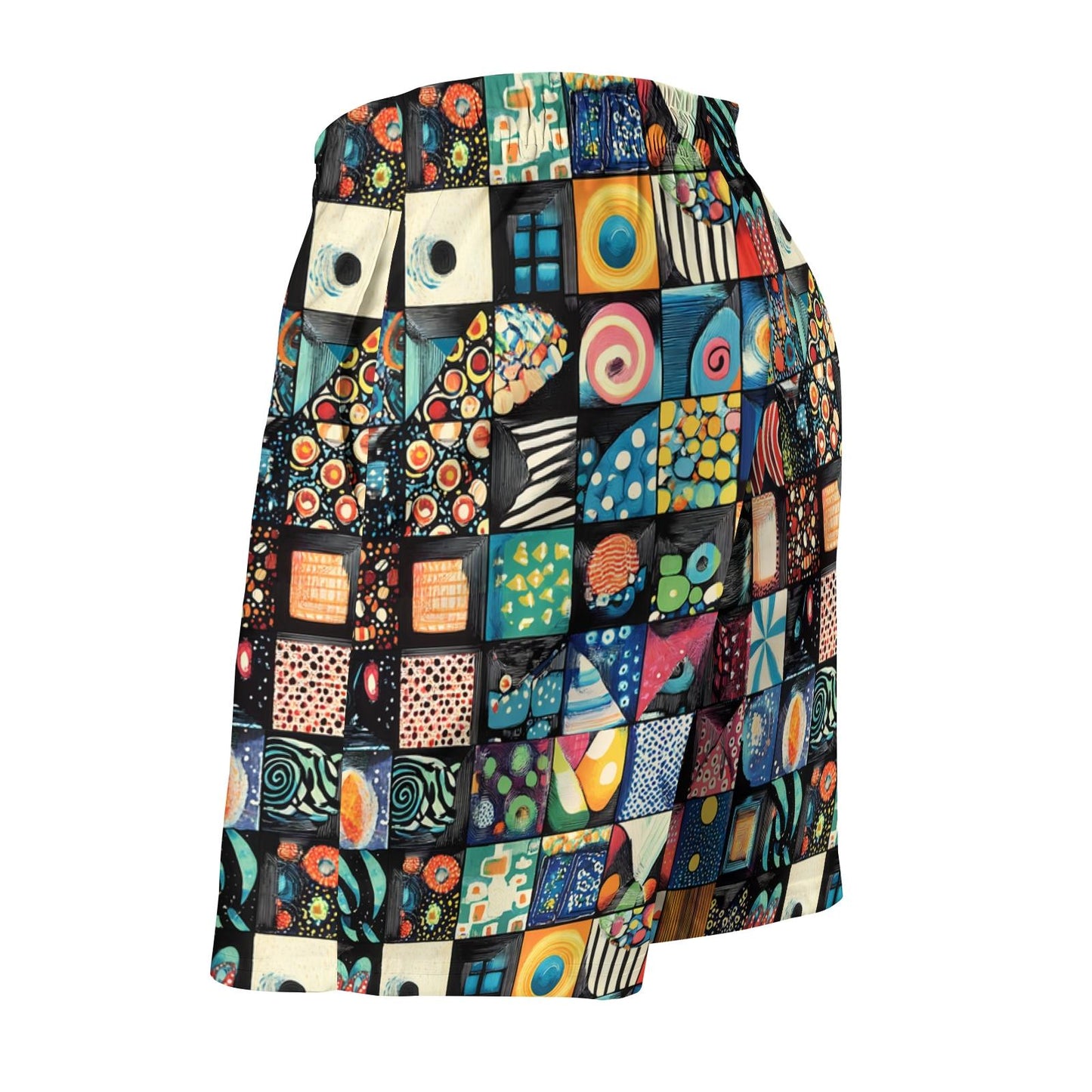 Mosaic Art Graffiti Geek Shorts