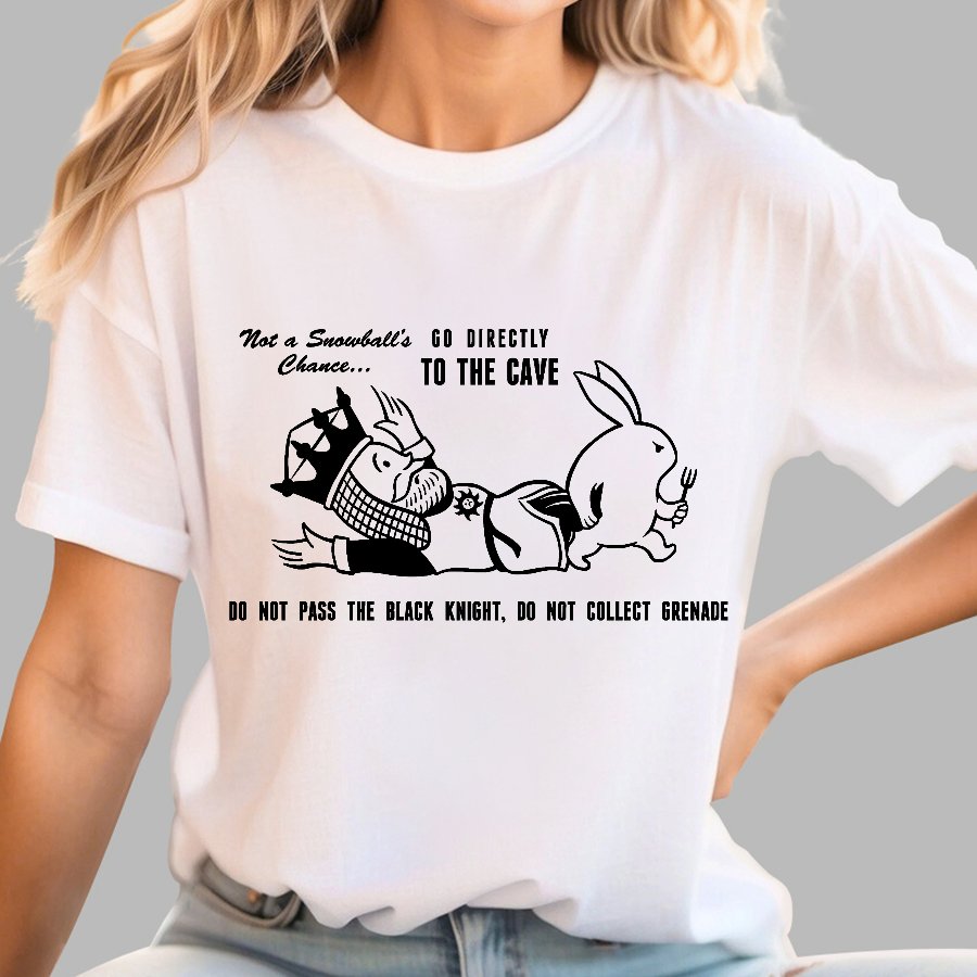 Go To The Cave Do Not Laugh Geek T-Shirt