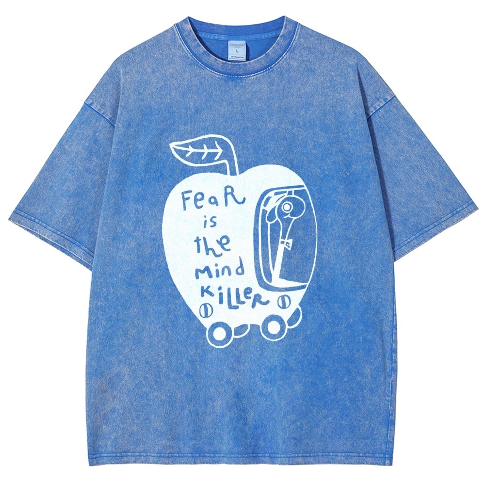 Fear Is The Mind Killer Vintage Distressed T-shirt