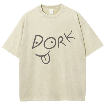 Go Dork Vintage Distressed T-shirt
