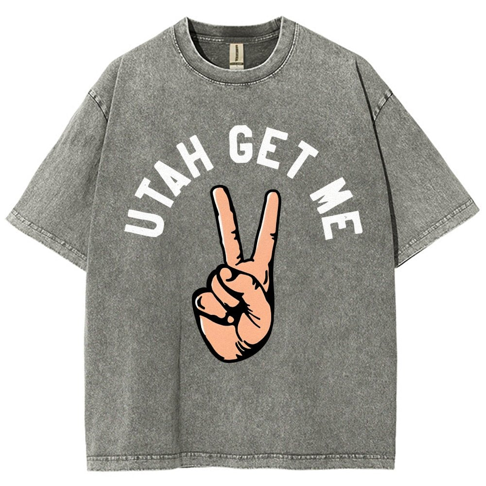 Utah Get Me Two Vintage Distressed T-shirt