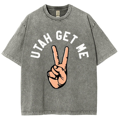 Utah Get Me Two Vintage Distressed T-shirt