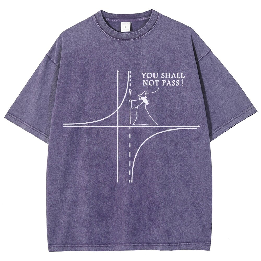 You Shall Not Pass Vintage Distressed T-shirt