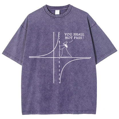 You Shall Not Pass Vintage Distressed T-shirt