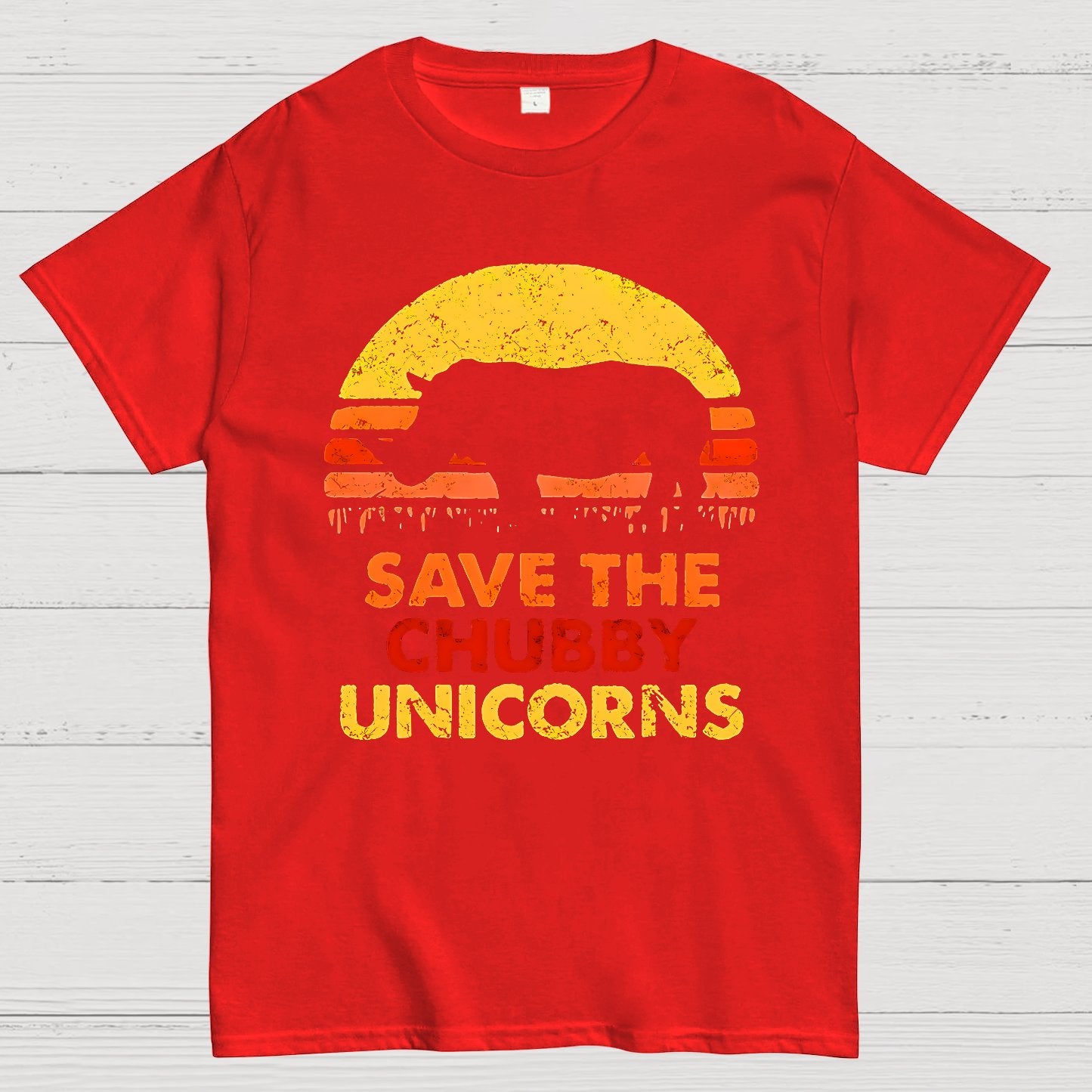 Save The Chubby Unicorns Geek T-Shirt