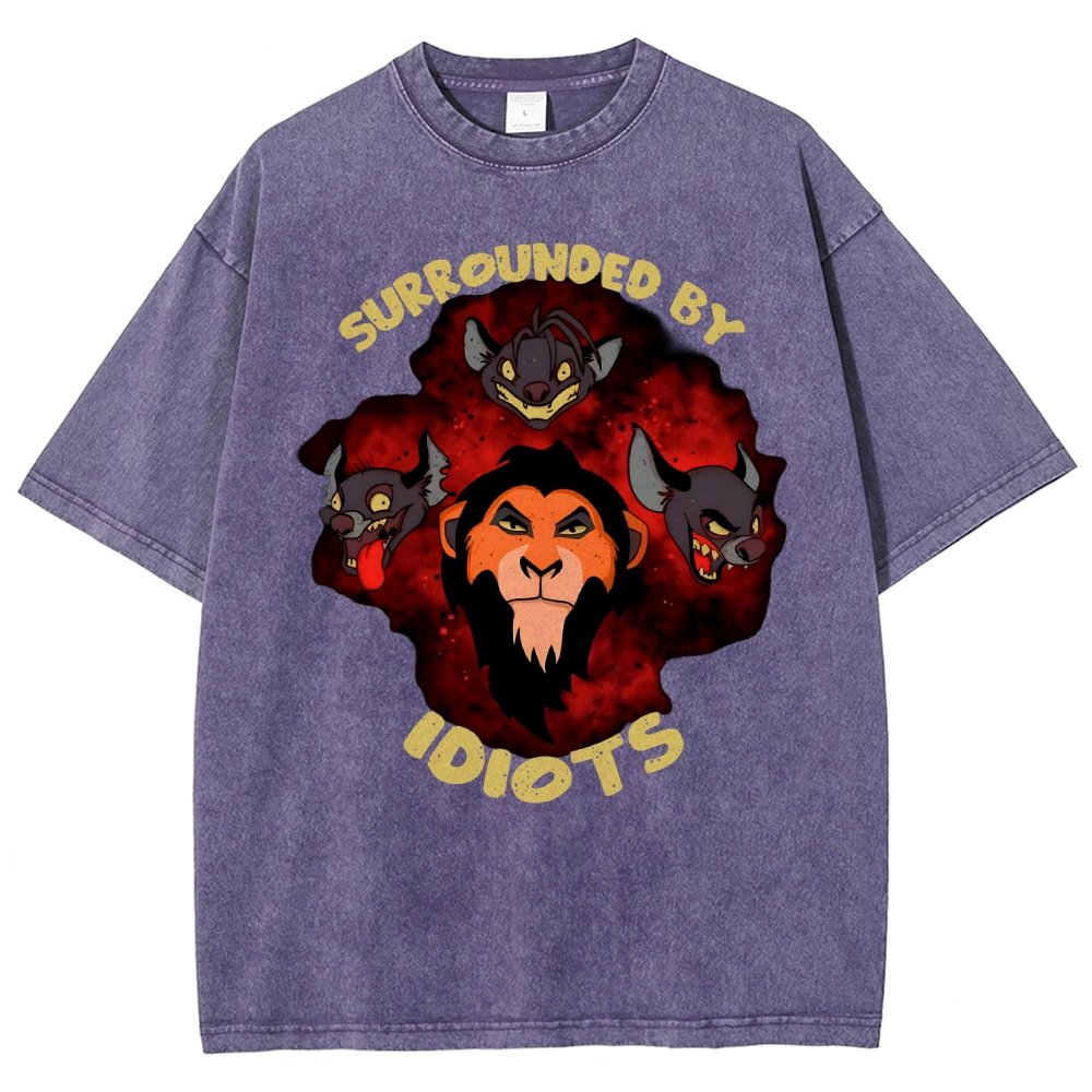Surrounded By Idiots Vintage Distressed T-shirt