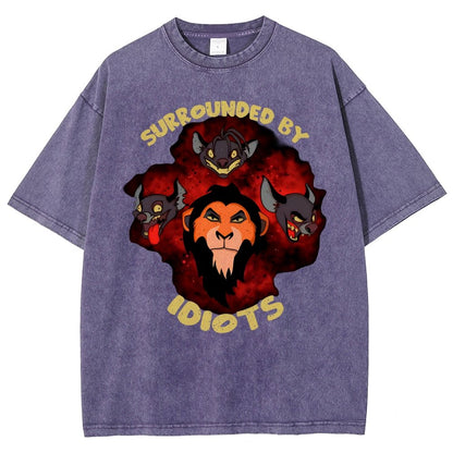 Surrounded By Idiots Vintage Distressed T-shirt
