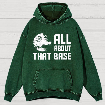 All About That Base Geeks Vintage Distressed Hoodie