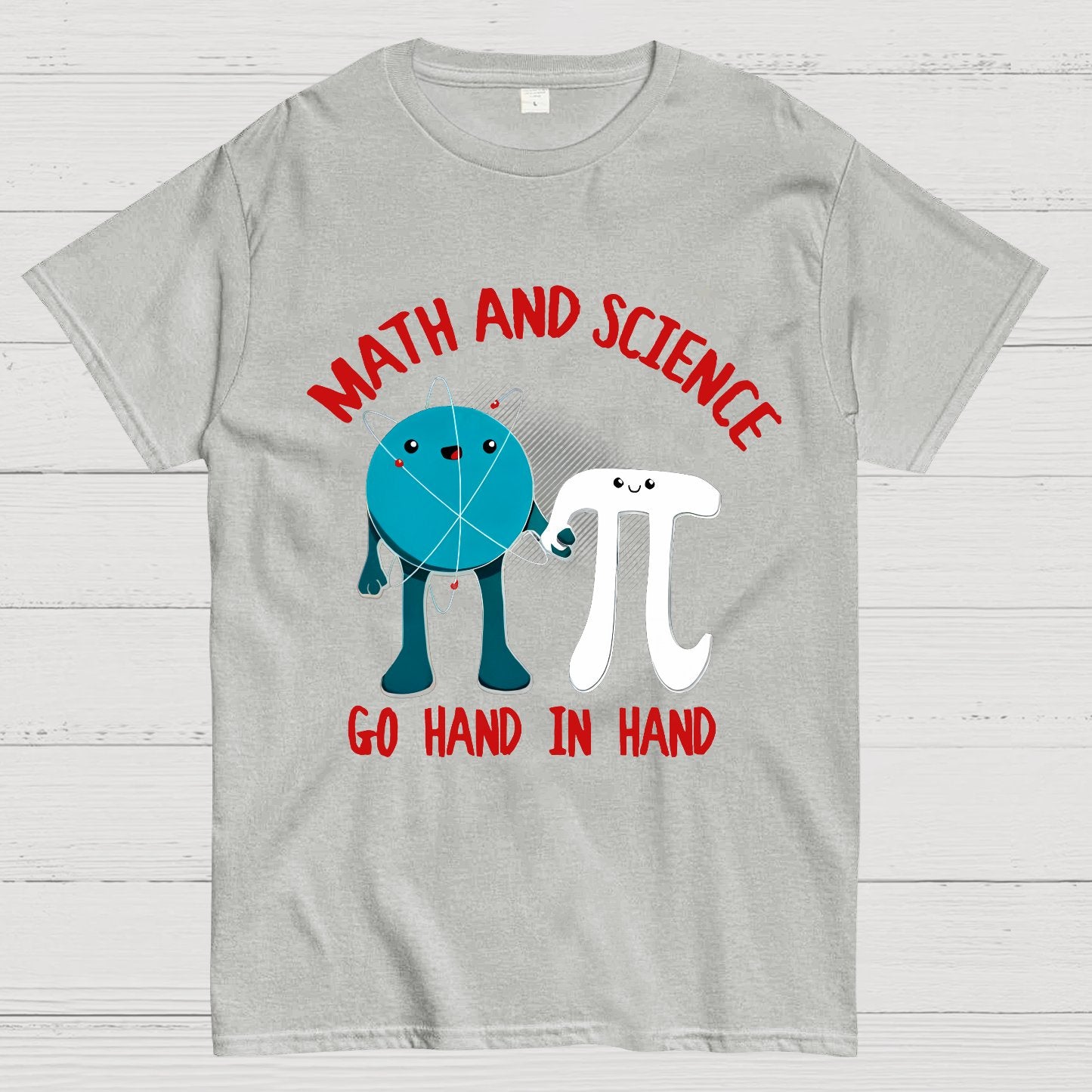 Math & Science - Friends Forever Geeky T-Shirt