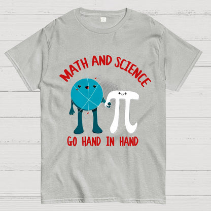 Math & Science - Friends Forever Geeky T-Shirt