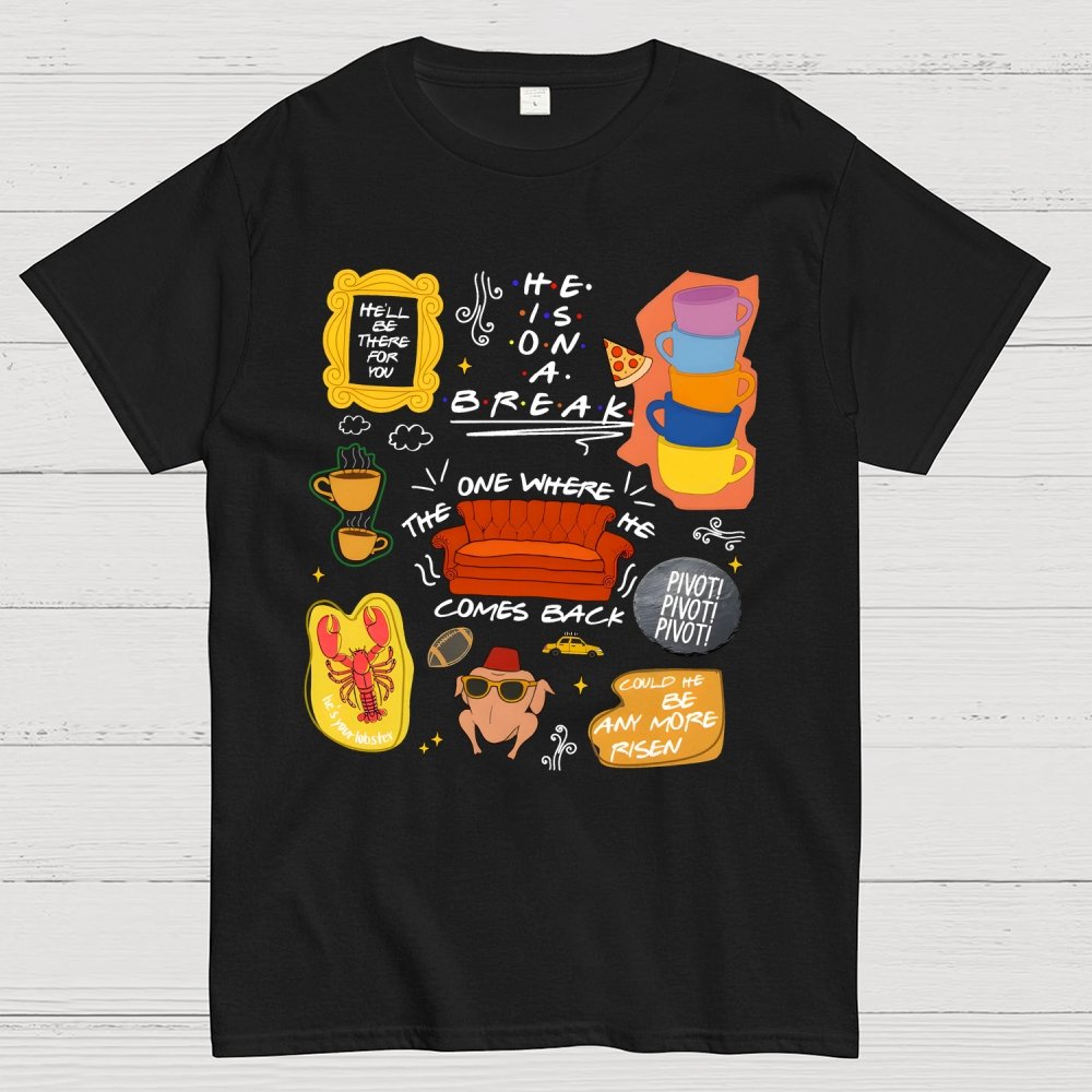 The one where he comes back Funny Easter Geek T-Shirt