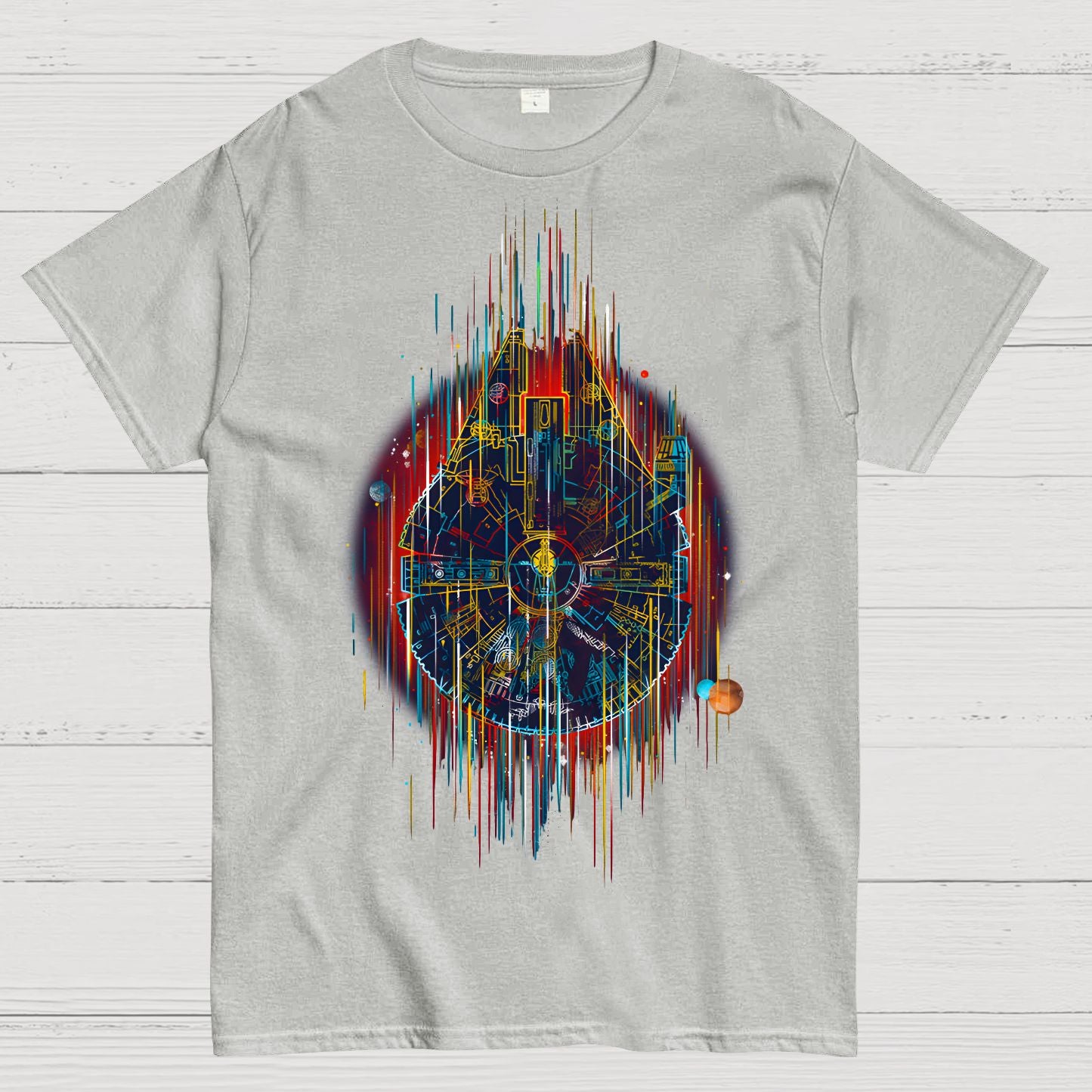 The Neon Falcon Geek T-Shirt
