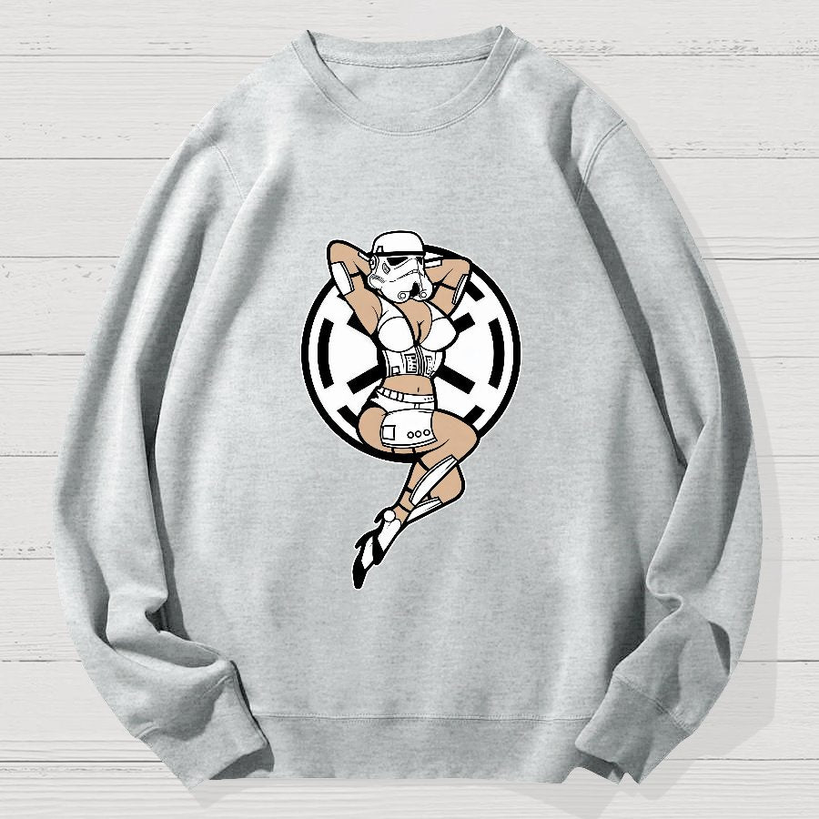Planet Machine Beauty Geek Cotton Sweatshirt