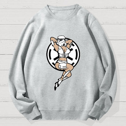 Planet Machine Beauty Geek Cotton Sweatshirt