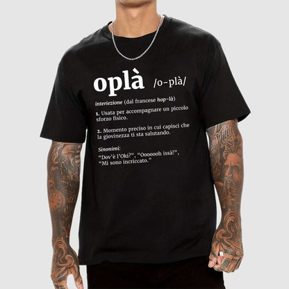 Oplà! Definizione Meme Geek T-Shirt