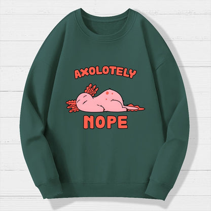 Axo Nope Geek Cotton Sweatshirt