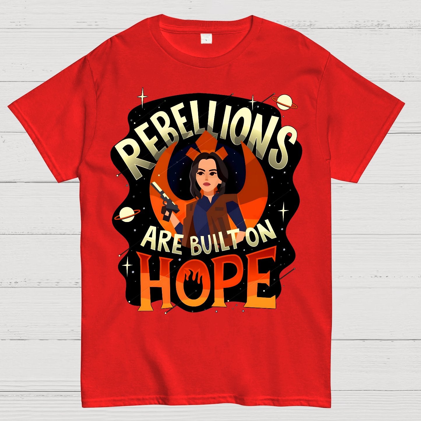Rebellions Are Built on Hope Geek T-Shirt