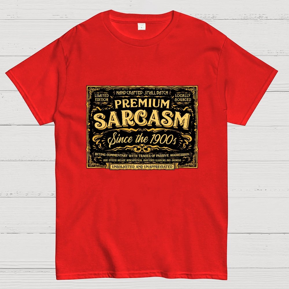 Premium Sarcasm Geek T-Shirt