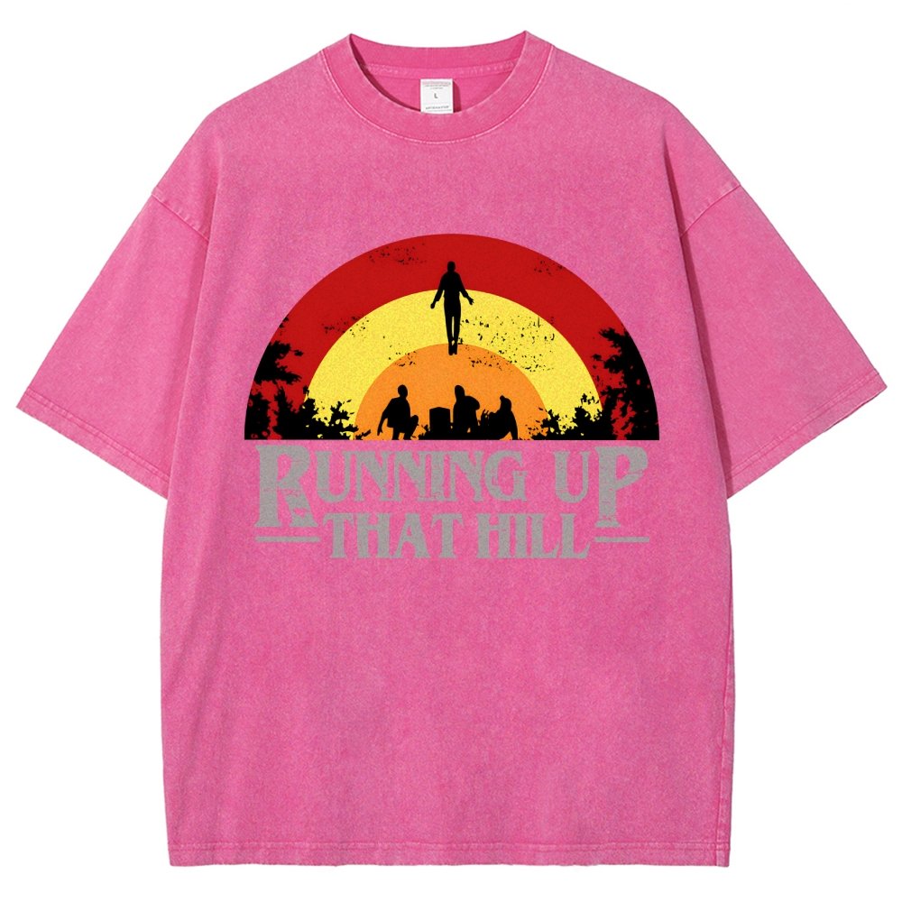 Running Up That Hill Vintage Distressed T-shirt