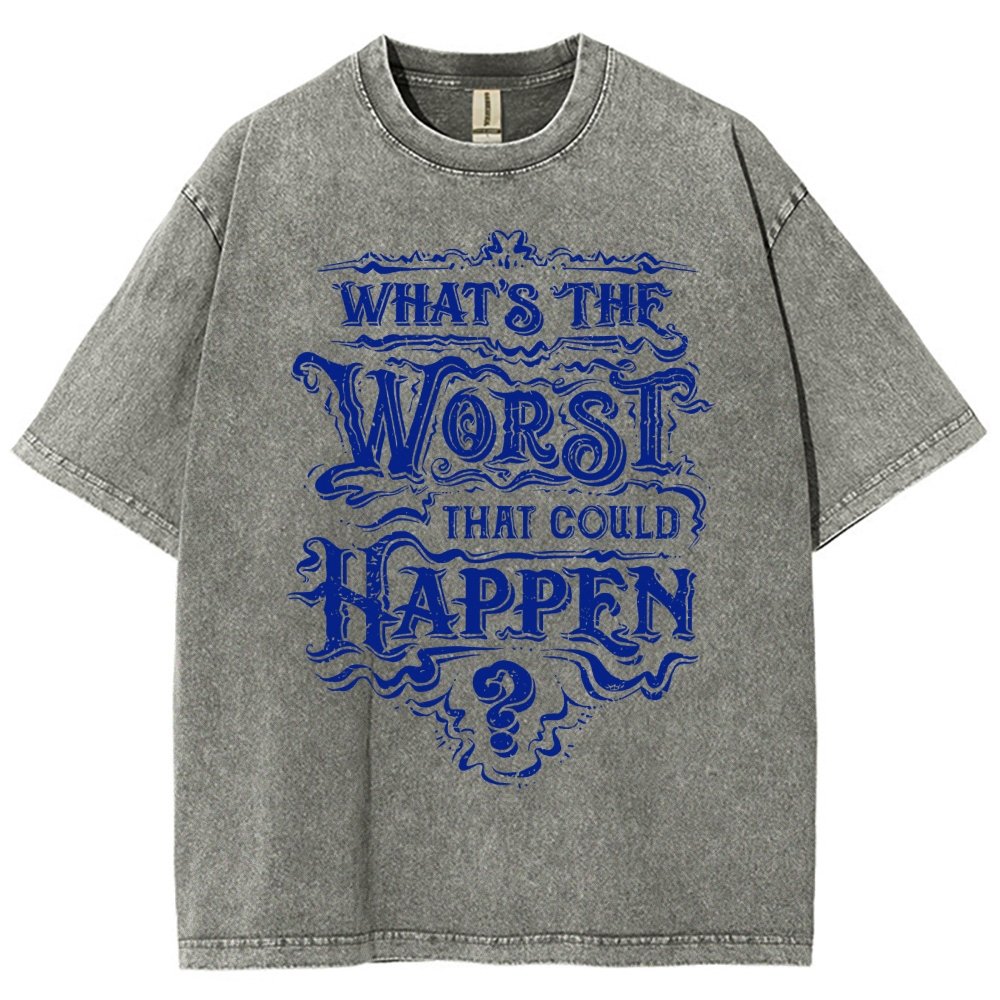 What Could Happen Vintage Distressed T-shirt