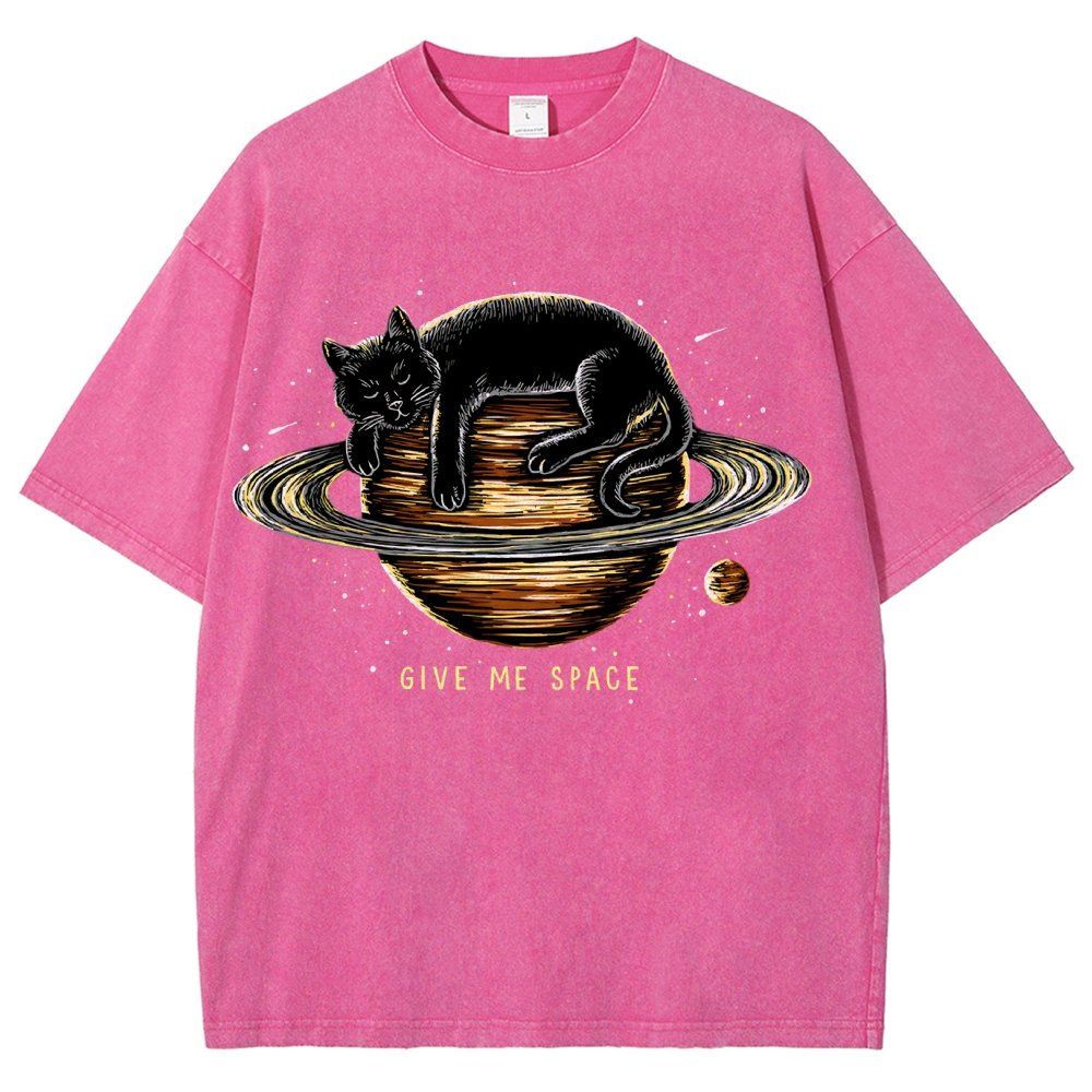 Give me space Vintage Distressed T-shirt