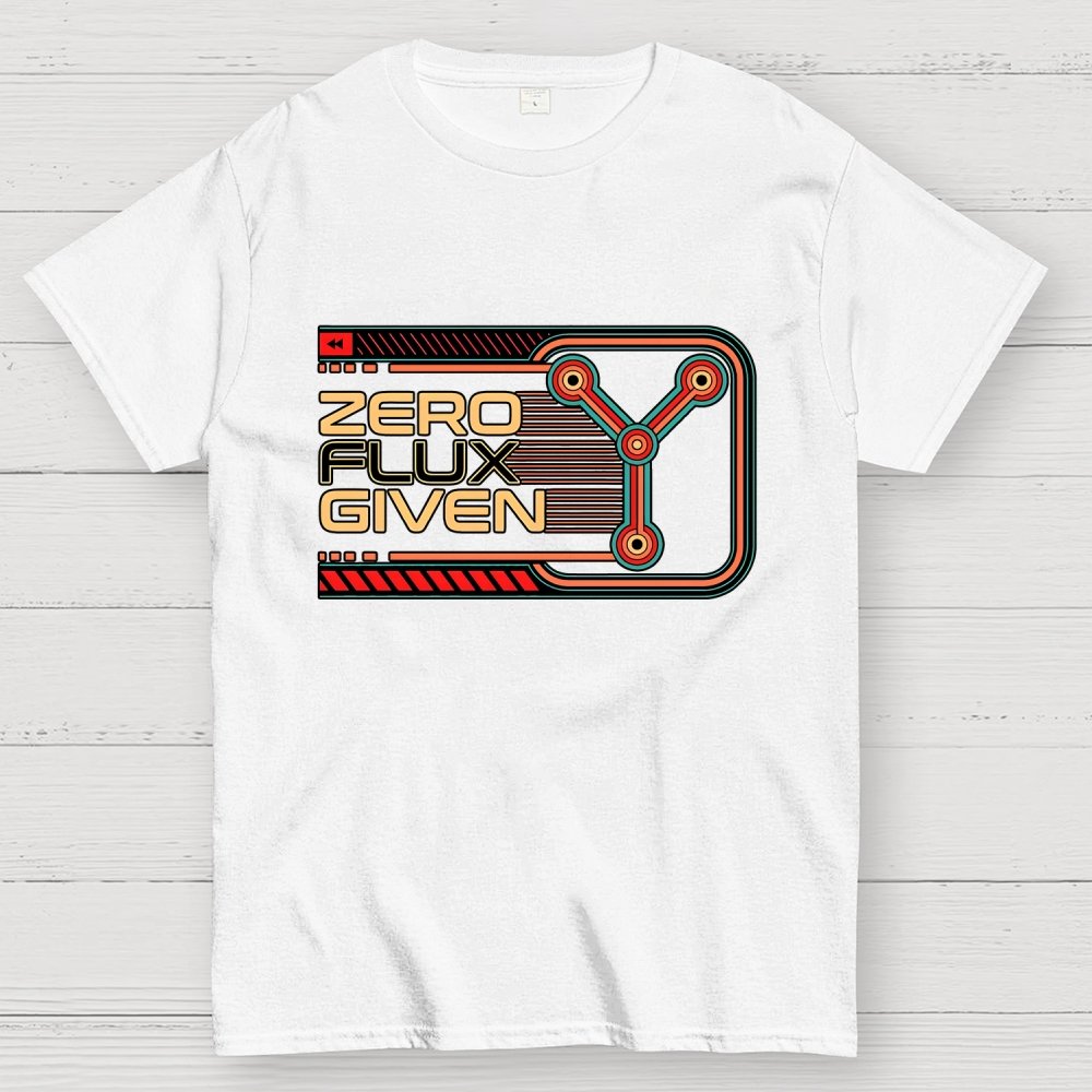 Zero Flux Given Retro Tech Geek T-Shirt