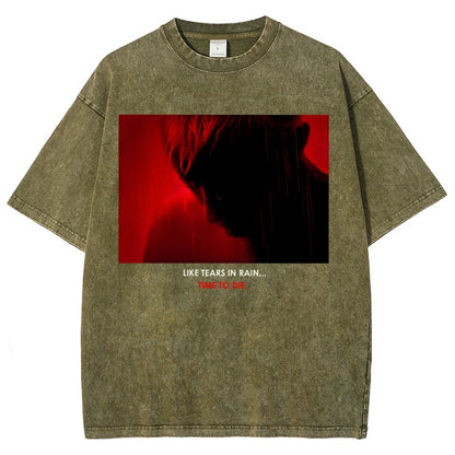 like tears in rain Vintage Distressed T-shirt
