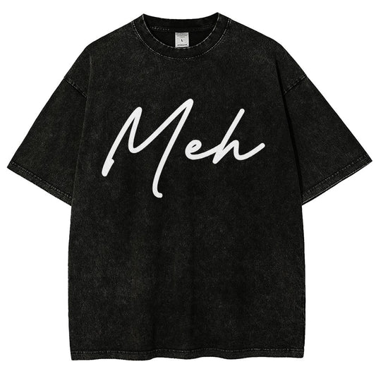 Meh Vintage Distressed T-shirt