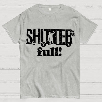 Shitter's Full! Christmas Humor Geek T-Shirt