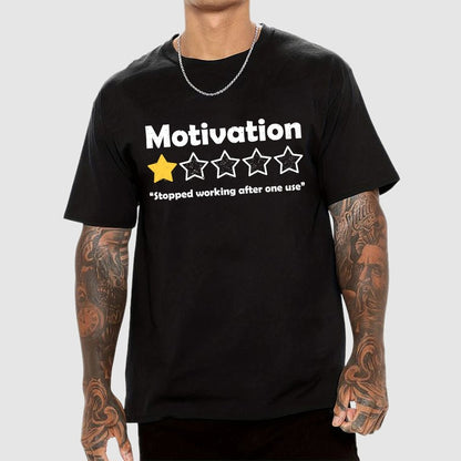 Motivation Review Geek T-Shirt