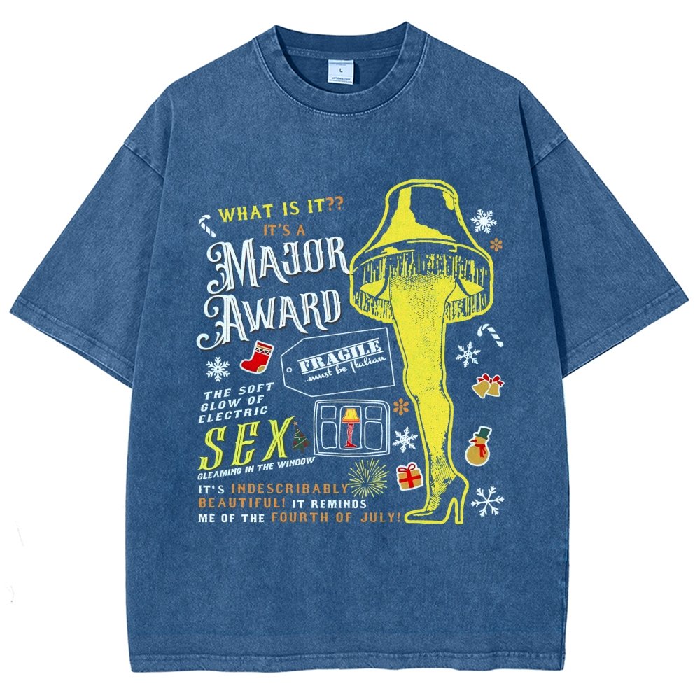 A Major Award Leg Lamp Vintage Distressed T-shirt