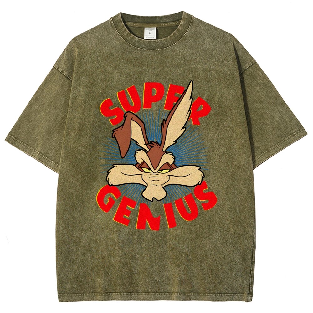Super Genius Vintage Distressed T-shirt